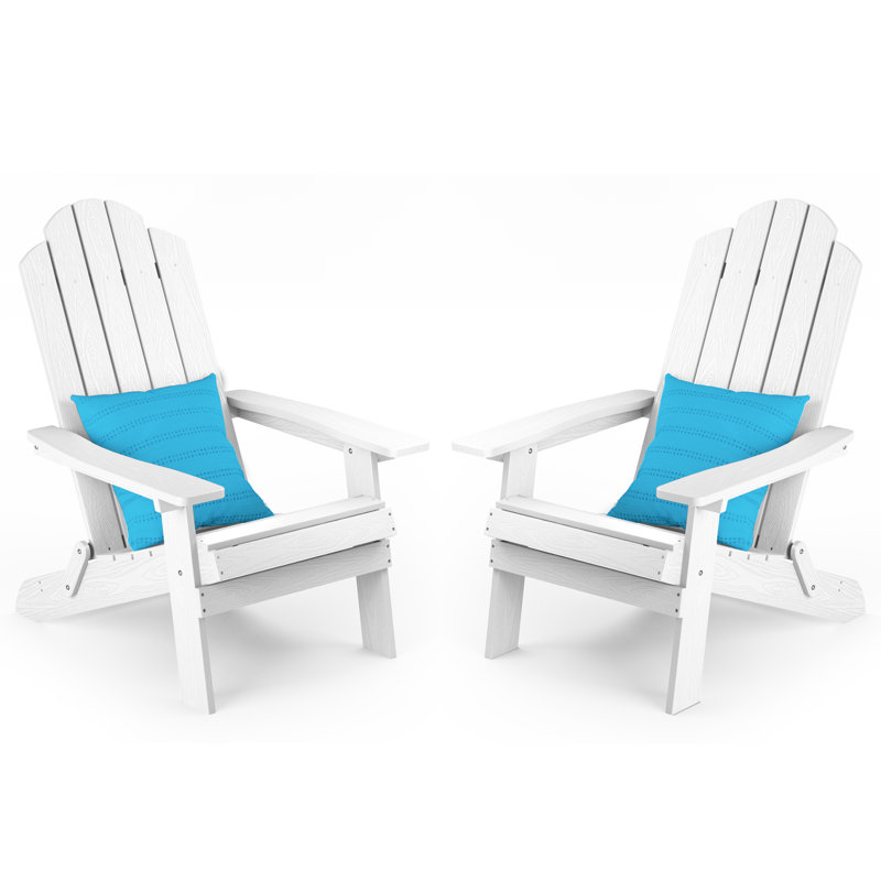 Outdoor Adirondack Chair, White