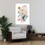 Aquarelle, fleurs d'automne, fleurs d'automne rustiques délicates-851128135
