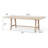 Felsenthal 8-person Rectangular Outdoor Wood Dining Set With Cushions-123338401-123338400-100088118