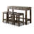 4-Piece Counter Dining Table Set-1627204577
