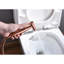 Bidet à main pour la toilette - métal or rose, 2 modes de jet améliorant l'hygiène personnelle, rouille et corrosion, facile à installer dans une fabrication en métal, deux options d'eau, rouille, installation-121676149