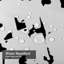 Rideau de douche abstrait à motif abstrait noir avec 12 crochets-920363236
