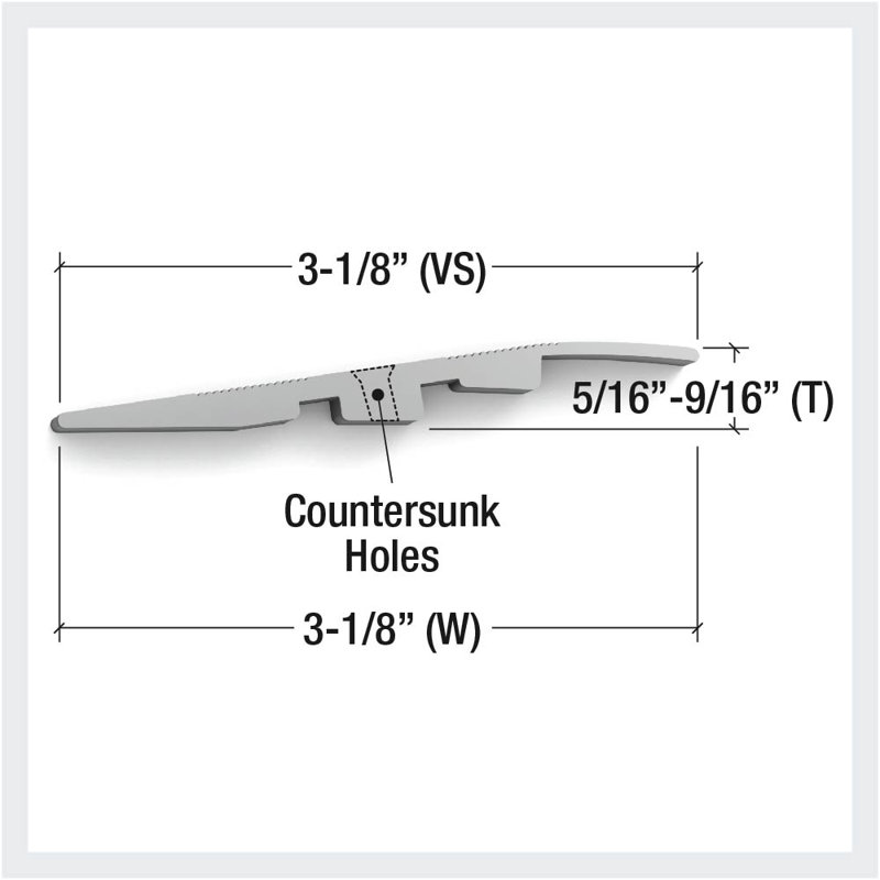 ARD-E-150-A1-C, rampe de réduction en aluminium robuste