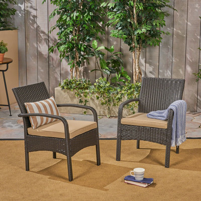 Ensemble de 2 chaises d'extérieur