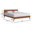 Tango Solid Wood Bed-501578448