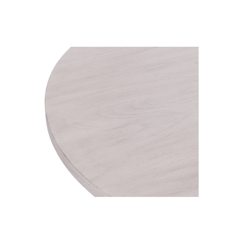 Solid Wood Cocktail Table, White