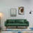 Deidri 76.18'' Velvet Convertible Sofa