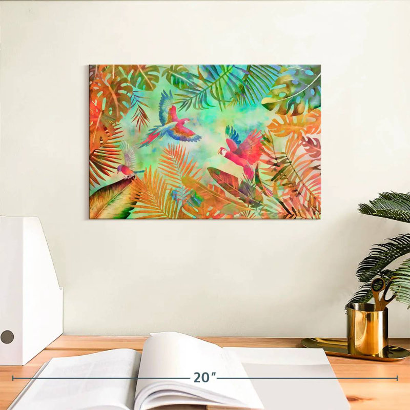 Exotic Summer Breeze, 8" H x 12" W