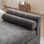 Banc rembourré en chenille avec 2 coussins-537092397