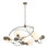 Sprig 6 - Light Unique Geometric Chandelier