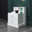 49cm W Manufactured Wood Bedside Table