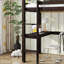 Lit simple mezzanine haut