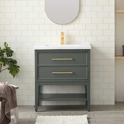 Brodnax 30" Single Bathroom Vanity Set