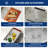 33" L  x 19" W Undermount Kitchen Sink Ledge Workstation Deep Single Bowl 16 Gauge Stainless Steel Kitchen Sinks Basin