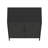 Naomi 32" Metal Accent Cabinet In Black-95726352