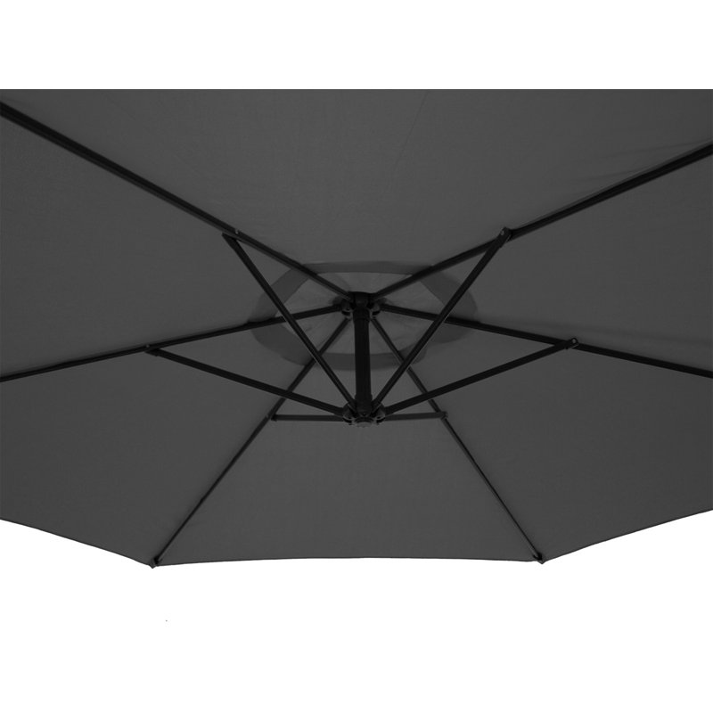 300cm Cantilever Parasol, Grey