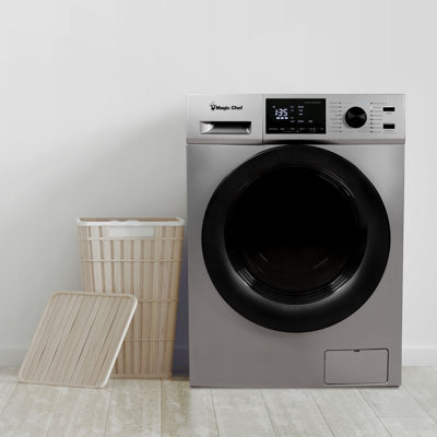 Magic Chef 2.7-cu. ft. All-in-One Washer and Dryer in Silver