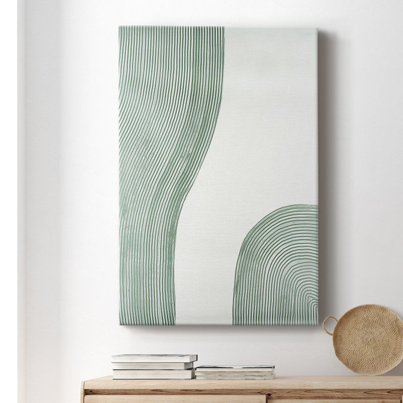 «Get Going III», toile tendue avec châssis de qualité supérieure - prête à être accrochée, H 60 po x l 40 po x P 1 po
