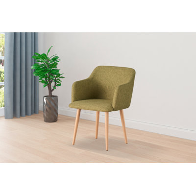 36cm H Fabric Upholstered Armchair