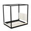 Lit plateforme à baldaquin en bois avec tête de lit tapissier-1905182270-1905182271