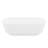 Sabbia 71'' x 32'' Soaking Solid Surface Bathtub