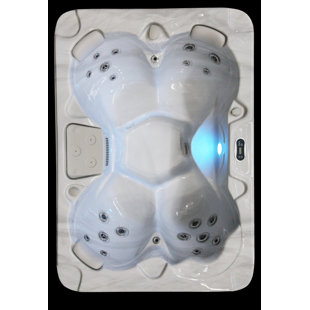 Tahoe 4-person 21-Jet Hybrid 110v/220v Plug And Play Spa With Ozonator And Underwater Led Light