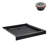 Streamline 32 in. x 32 in. Corner Acrylic Shower Base in Glossy Black with Right Drain, Drain Included-117295498