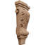 10'' H x 4.75'' W x 1.75'' D Wood Bracket / Corbel-91263278