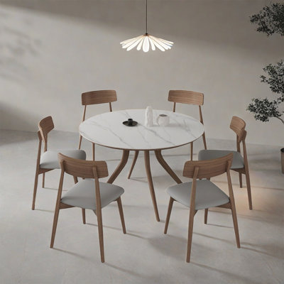 Simple fashion home round dining table sets
