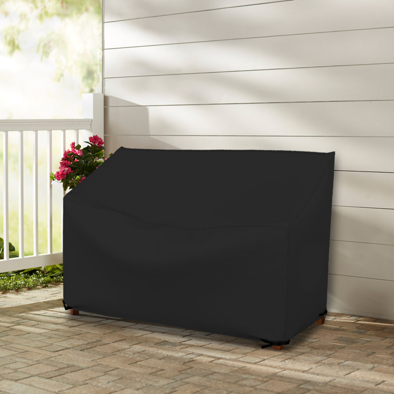 Outdoor Patio Bench Cover, 76.2cm H x 127cm W x 72.4cm D