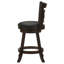 Tabouret pivotant en bois Calecita Cappuccino (ensemble de 2)-108607919