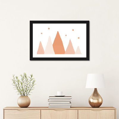 Blush Mountains par Orara studio-reproduction d’art
