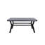 Varena Rectangular Glass Outdoor Dining Table-328687308-328687309