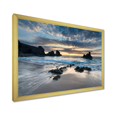 Magnifique baie de Porthcothan - imprimé bord de mer