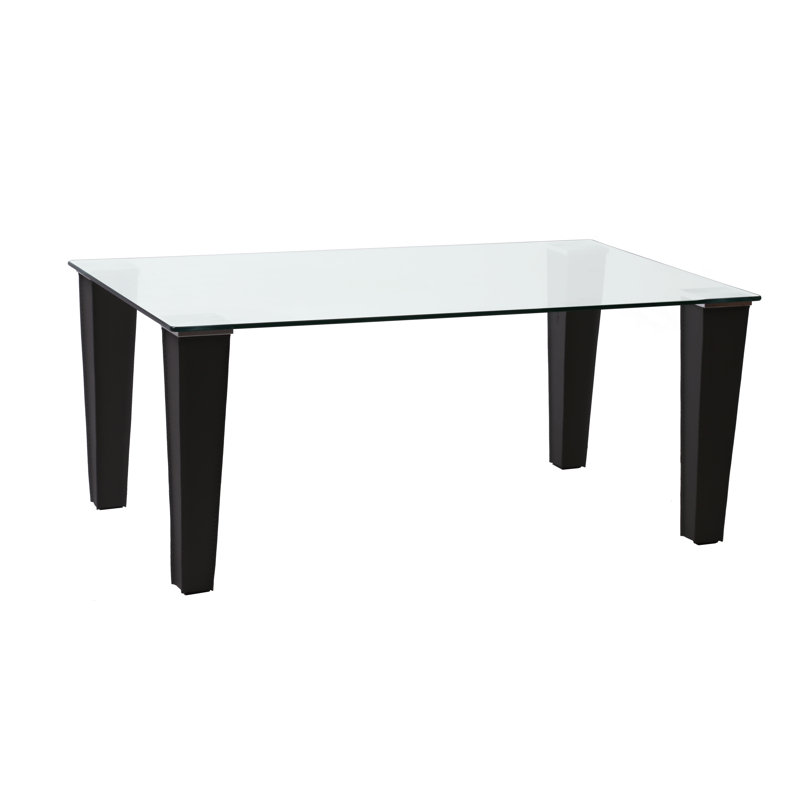 Nutt Four Leg Coffee Table, Black