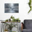 Latitude Run® «Clear Water Indigo and Gray» par Silvia Vassileva, art mural en métal, MTL-1352-1887001545