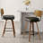26" Swivel Upholstered Counter Height Bar Stool-819236525-830138023