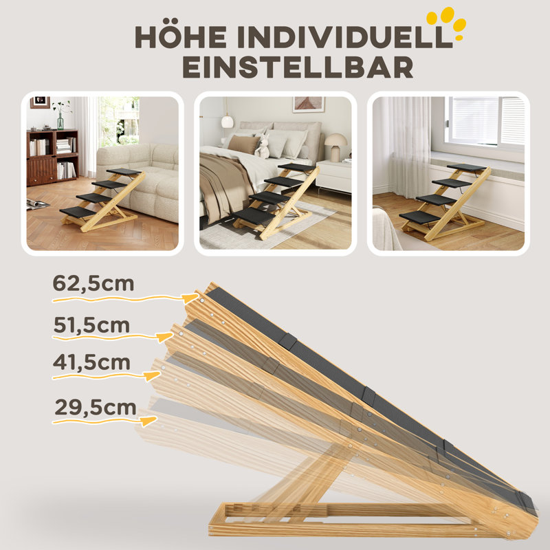 Collapsible Stairs With 4 Steps