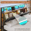 Lit plateforme avec rangement en métal Pateros Bouldercombe-87243170