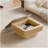 31.5'' Square Coffee Table with Spacious Hidden Storage, Solid Wood Veneer, Modern Design for Living Room and Office-2073021634