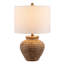 Lampe de table brune 23 po Deepesh