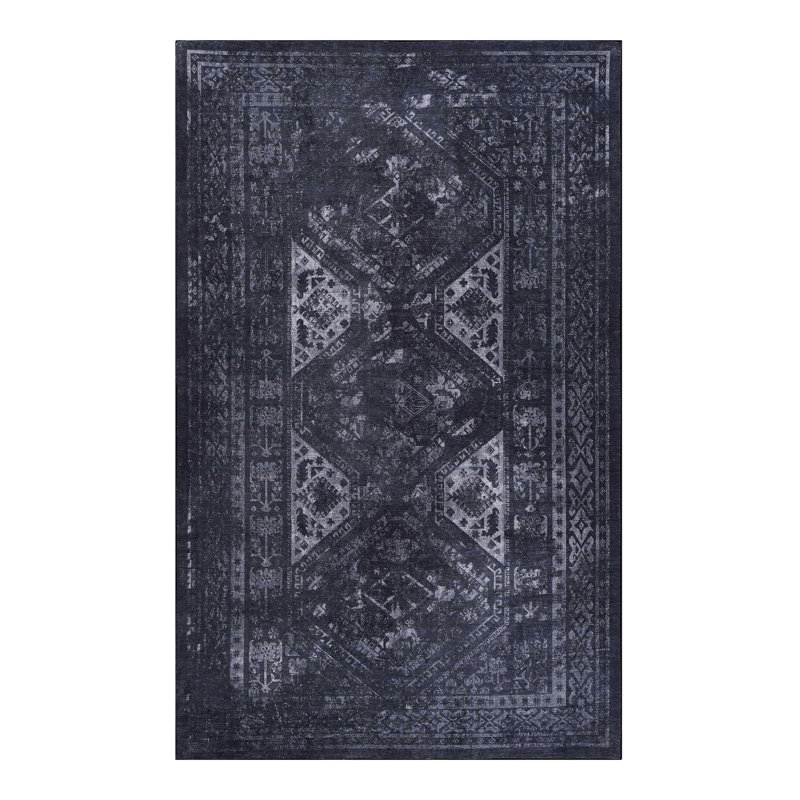 9X12 Area Rug, Washable, Non-Slip, Non-Shedding - Add A Touch Of Luxury To Your Kitchen, Dining Room, Bedroom, Living Room Machine Stain , Transform
