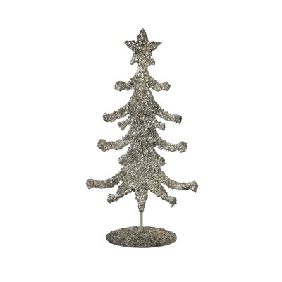 Antique Iron Tree with Mica Accents