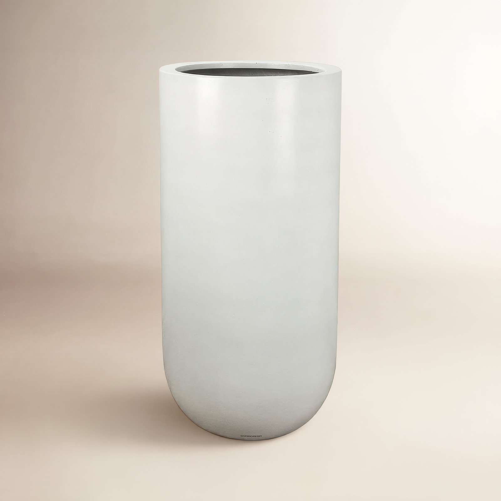 Katana 17" Pot Planter, White