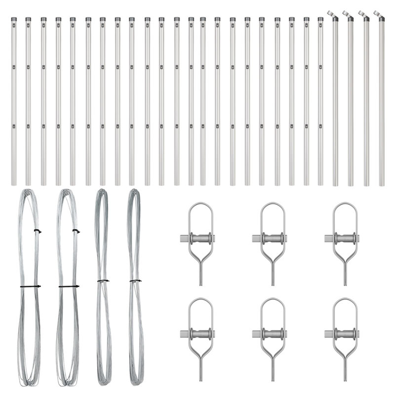 80cm H x 3.2cm W Steel Fencing Kits
