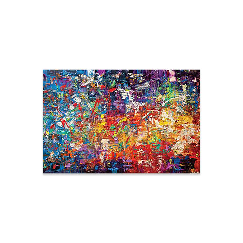 20 Million Things to Do par Osnat Tzadok - peinture sans cadre, H 16 po x l 24 po x P 0,25 po