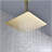Rain Shower Head High Pressure Rainfall Showerhead Water Saving-124563217