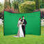 Support de toile de fond avec toile de fond vert