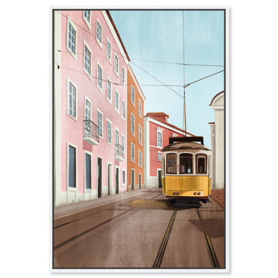 SF Tramway Canvas Fashion Art Prints by Art Remedy