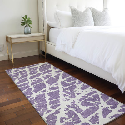 Kyrie Washable Abstract Indoor / Outdoor Rug